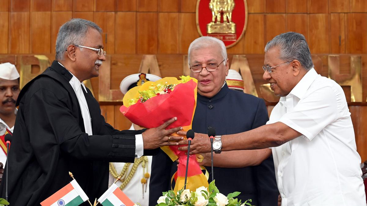 S.V. Bhatti Sworn In As Chief Justice Of Kerala High Court - The Hindu